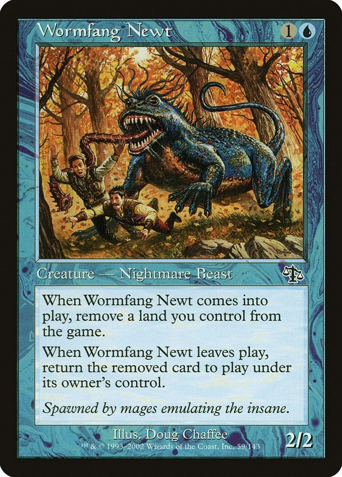 Image for Wormfang Newt (59) - Magic: The Gathering