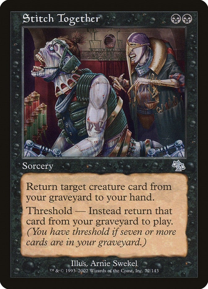 Image for Stitch Together (72) - Magic: The Gathering