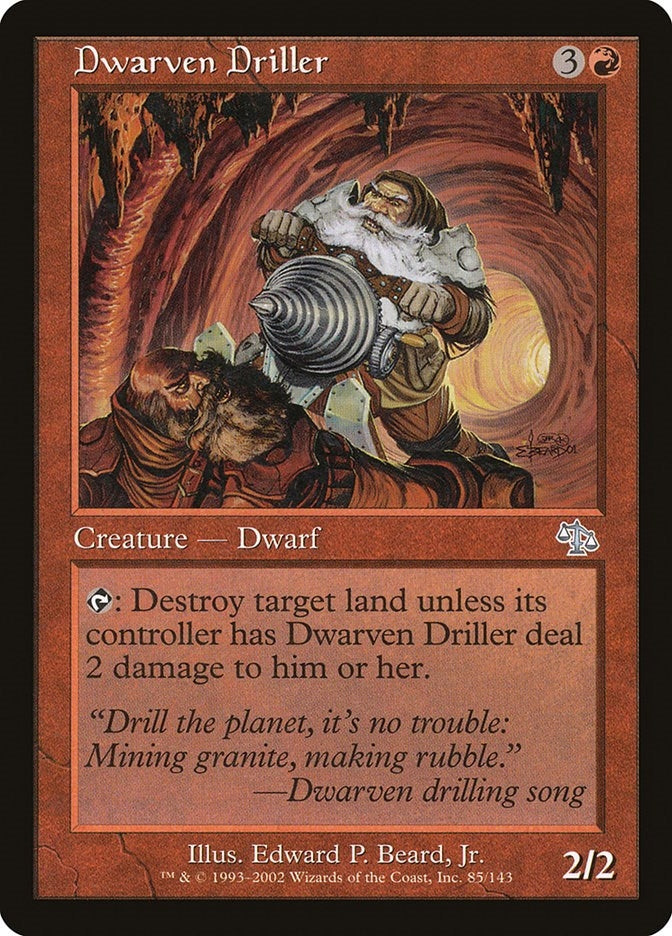 Image for Dwarven Driller (85) - Magic: The Gathering