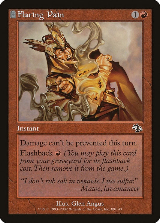 Image for Flaring Pain (89) - Magic: The Gathering