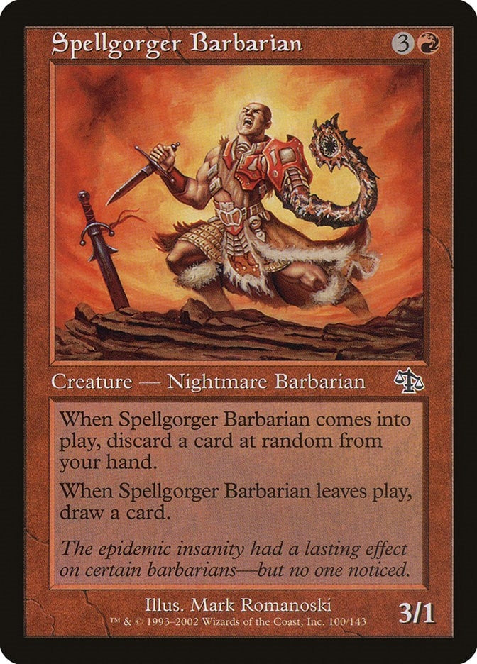 Image for Spellgorger Barbarian (100) - Magic: The Gathering