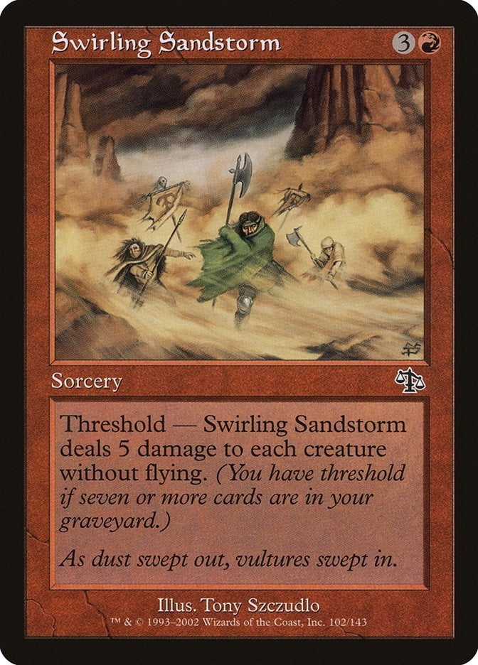 Image for Swirling Sandstorm (102) - Magic: The Gathering
