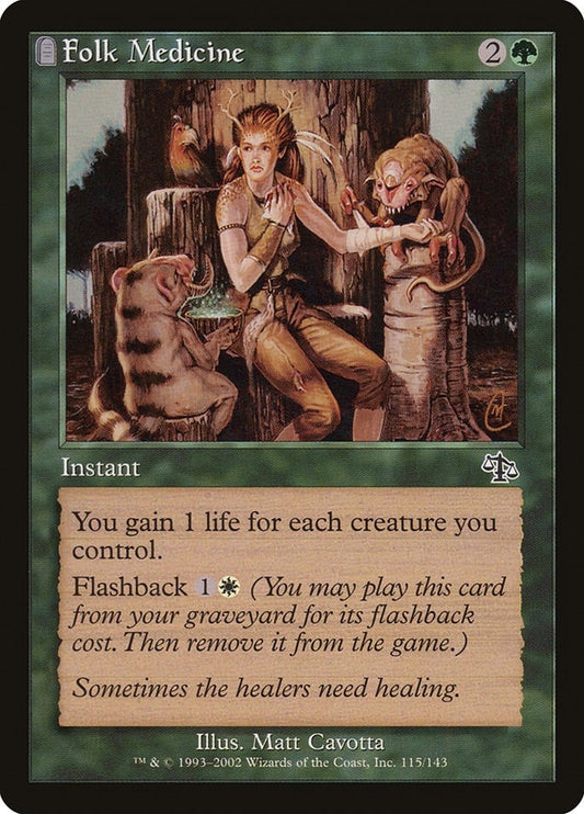Image for Folk Medicine (115) - Magic: The Gathering