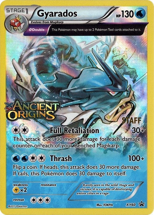 Image for Gyarados - XY60 (Prerelease) [Staff] (XY60) - Pokemon