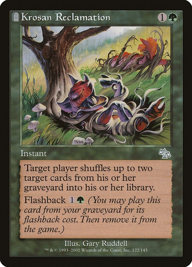 Image for Krosan Reclamation (122) - Magic: The Gathering