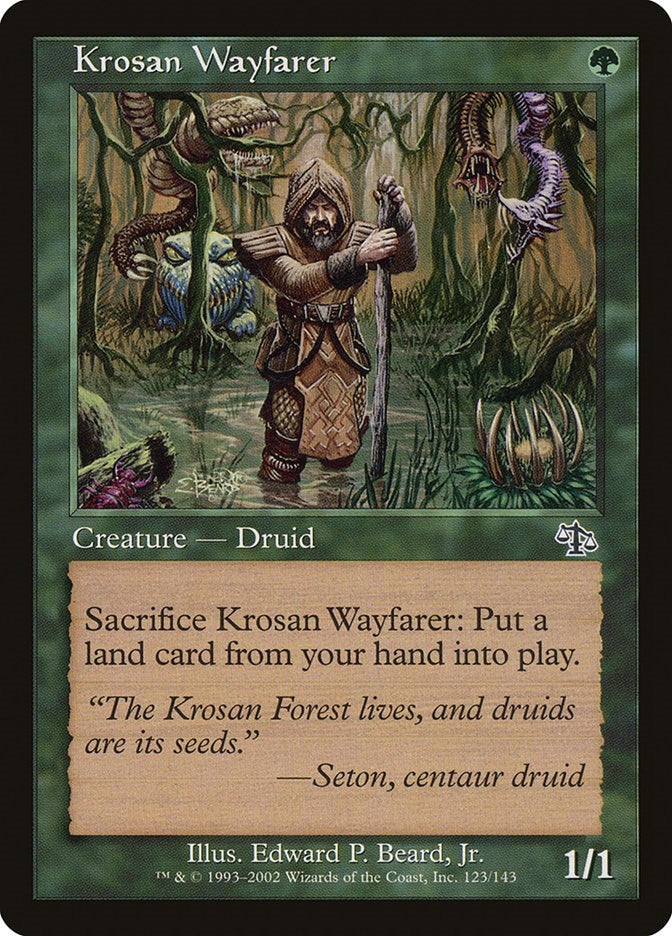 Image for Krosan Wayfarer (123) - Magic: The Gathering