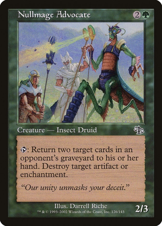 Image for Nullmage Advocate (126) - Magic: The Gathering