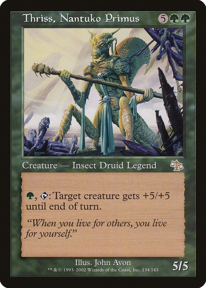 Image for Thriss, Nantuko Primus (134) - Magic: The Gathering