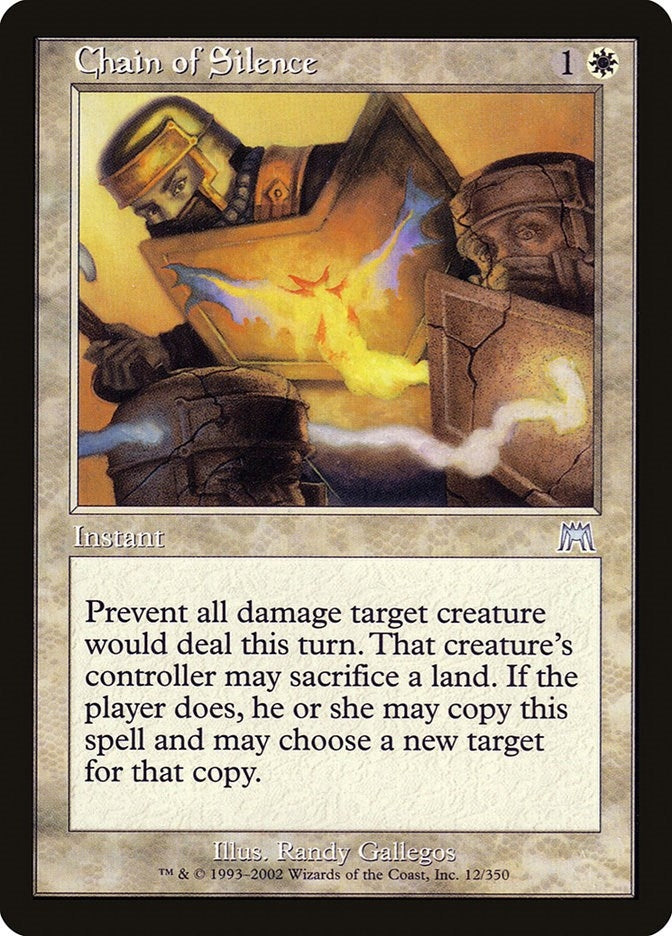Image for Chain of Silence (12) - Magic: The Gathering