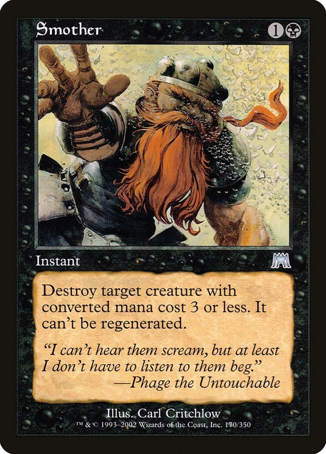 Image for Smother (170) - Magic: The Gathering