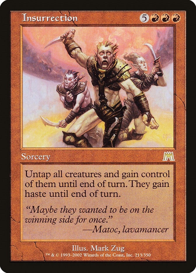 Image for Insurrection (213) - Magic: The Gathering