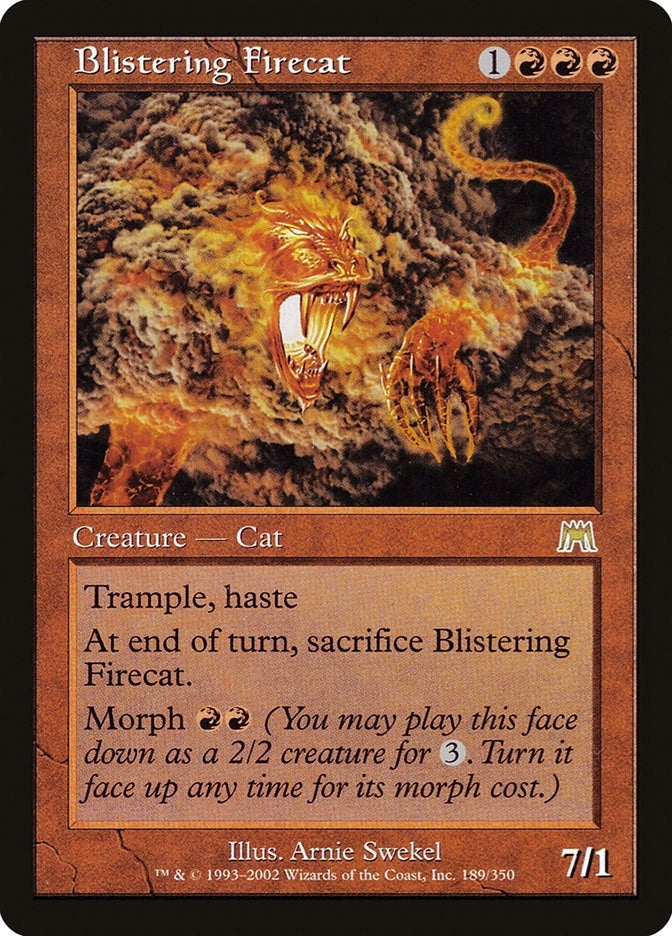 Image for Blistering Firecat (189) - Magic: The Gathering