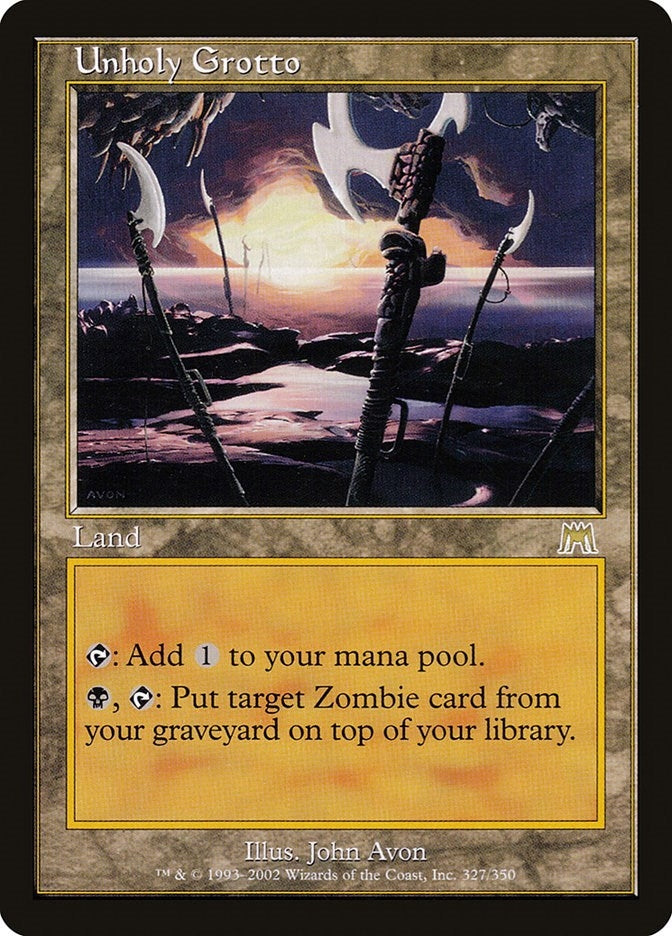 Image for Unholy Grotto (327) - Magic: The Gathering