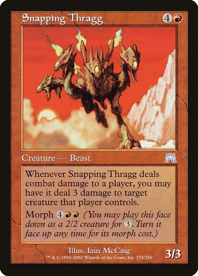 Image for Snapping Thragg (233) - Magic: The Gathering