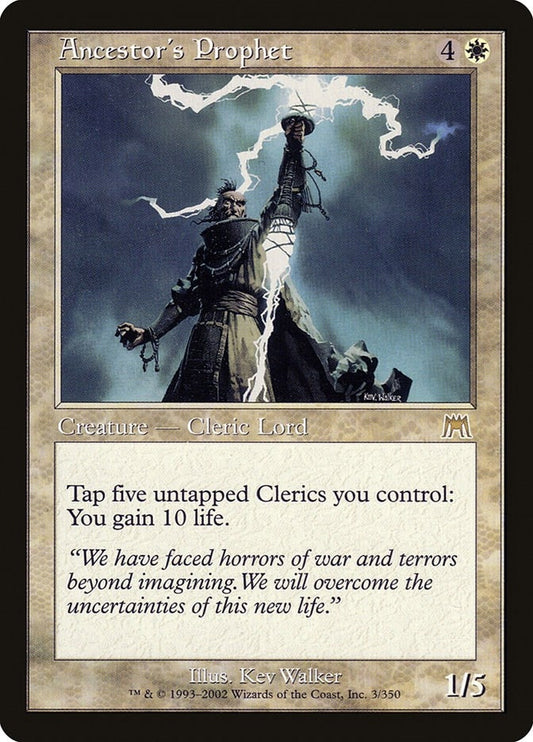Image for Ancestor's Prophet (3) - Magic: The Gathering