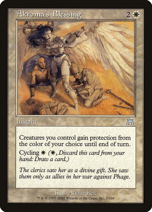 Image for Akroma's Blessing (1) - Magic: The Gathering