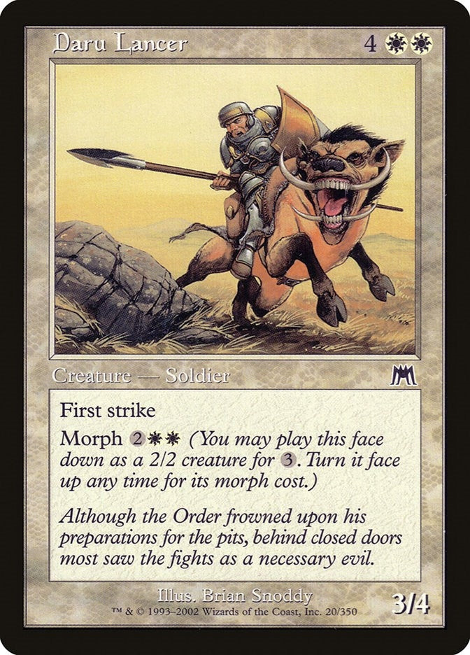 Image for Daru Lancer (20) - Magic: The Gathering