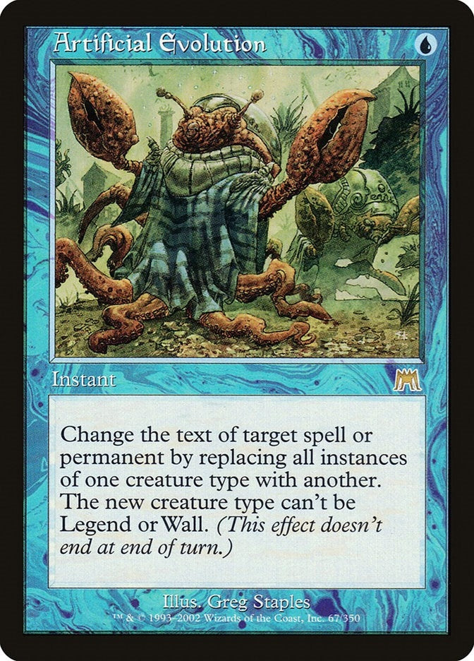Image for Artificial Evolution (67) - Magic: The Gathering