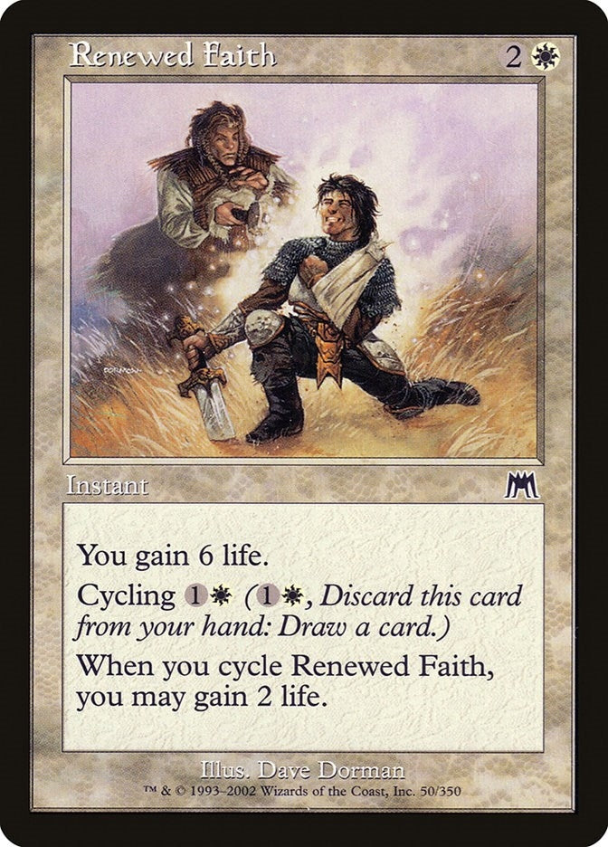 Image for Renewed Faith (50) - Magic: The Gathering