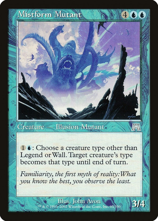 Image for Mistform Mutant (95) - Magic: The Gathering