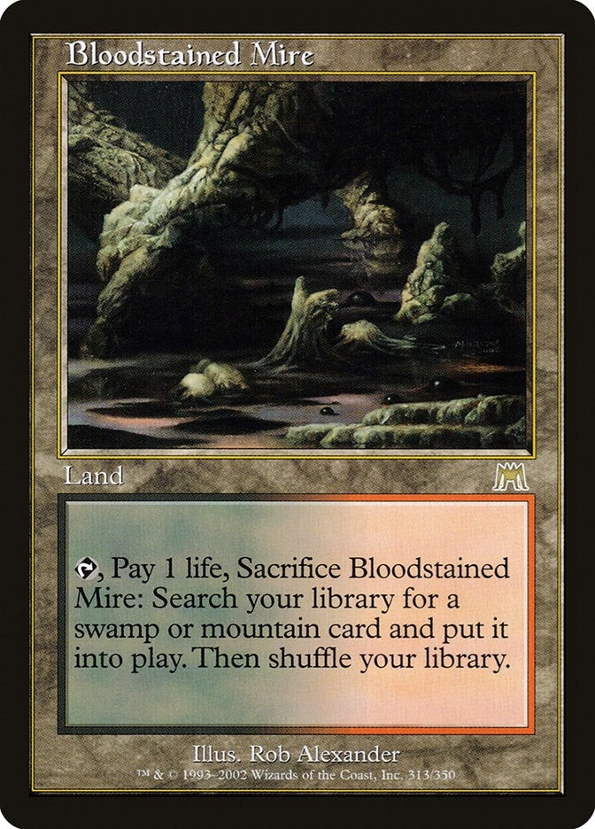 Image for Bloodstained Mire (313) - Magic: The Gathering