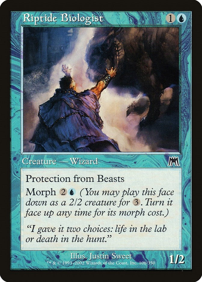 Image for Riptide Biologist (106) - Magic: The Gathering