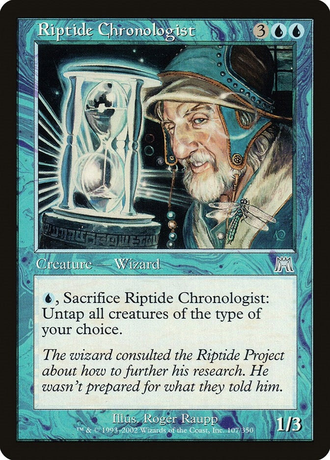 Image for Riptide Chronologist (107) - Magic: The Gathering