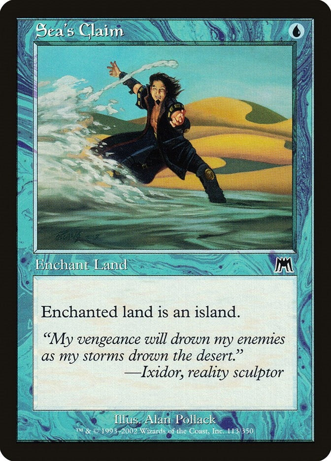 Image for Sea's Claim (113) - Magic: The Gathering