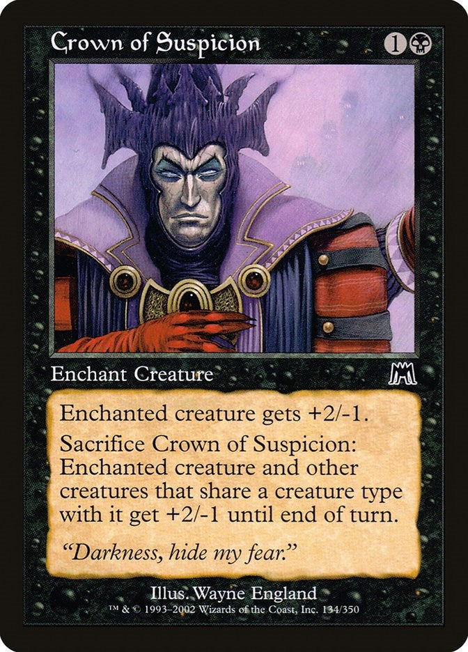 Image for Crown of Suspicion (134) - Magic: The Gathering