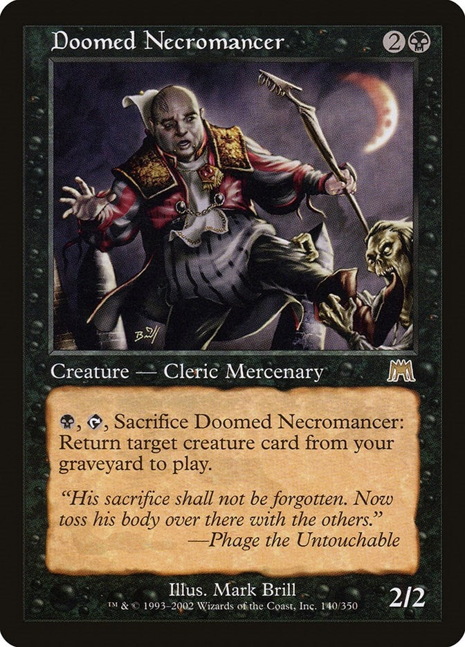 Image for Doomed Necromancer (140) - Magic: The Gathering