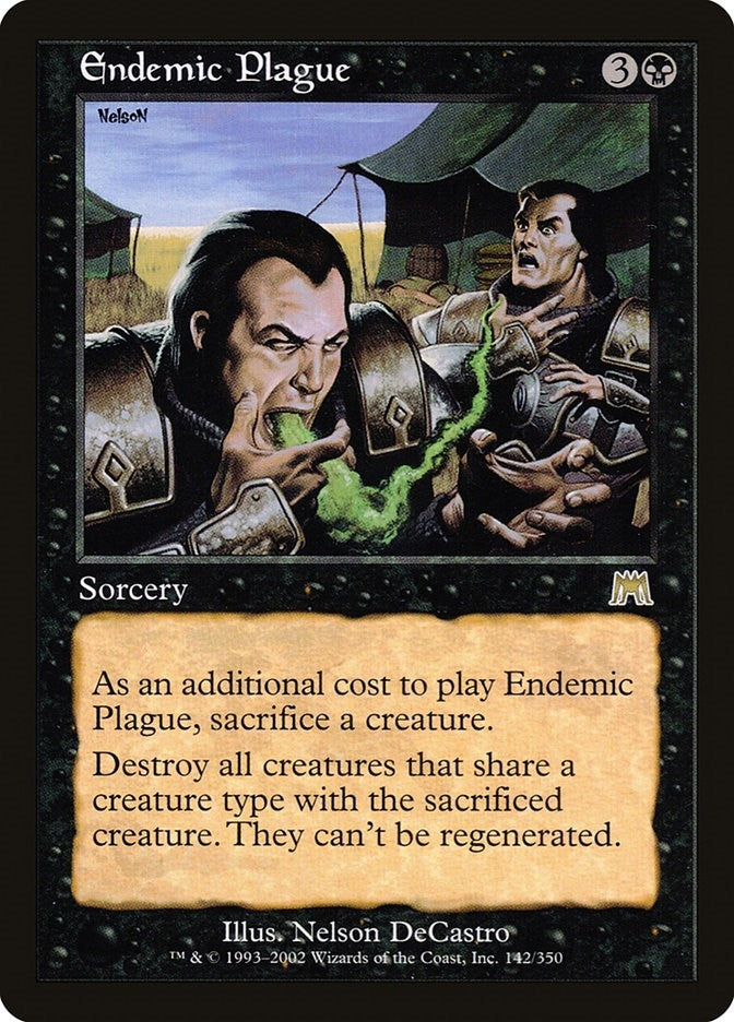 Image for Endemic Plague (142) - Magic: The Gathering