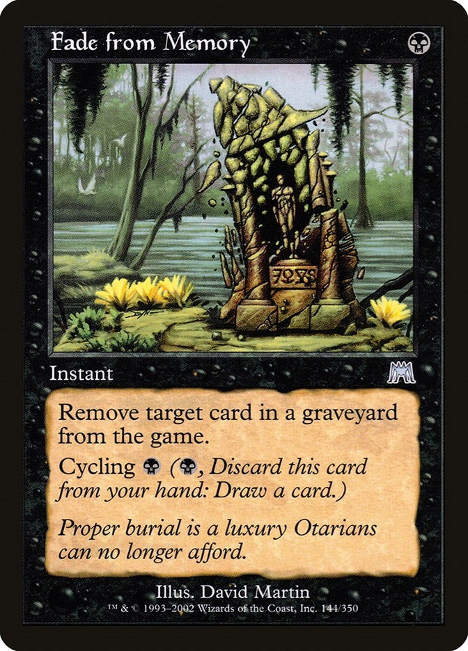 Image for Fade from Memory (144) - Magic: The Gathering