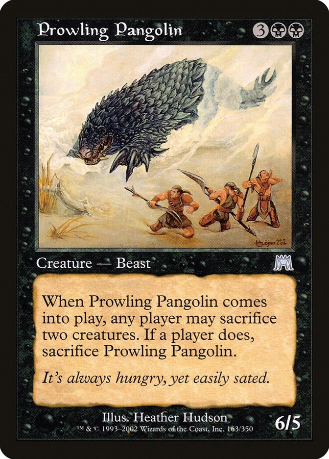 Image for Prowling Pangolin (163) - Magic: The Gathering