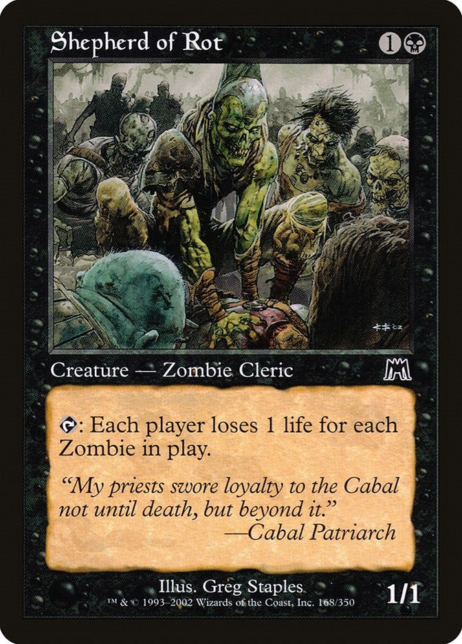 Image for Shepherd of Rot (168) - Magic: The Gathering