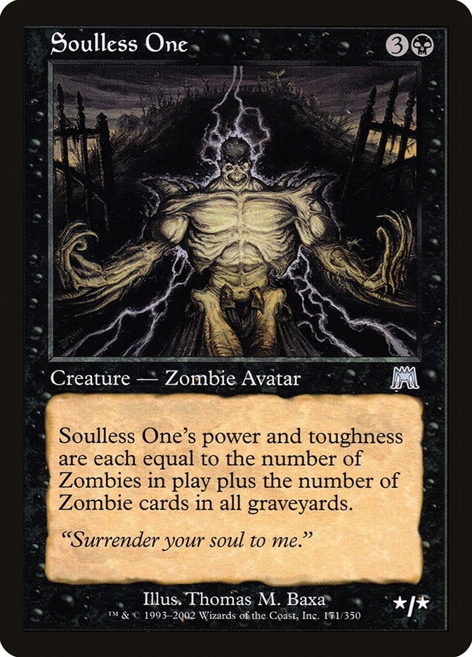 Image for Soulless One (171) - Magic: The Gathering