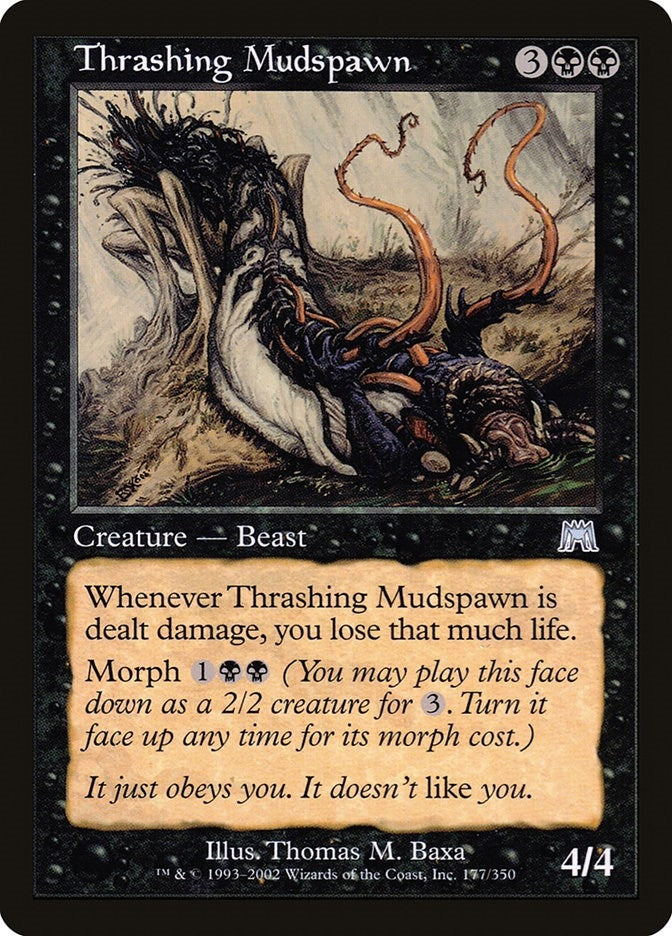 Image for Thrashing Mudspawn (177) - Magic: The Gathering