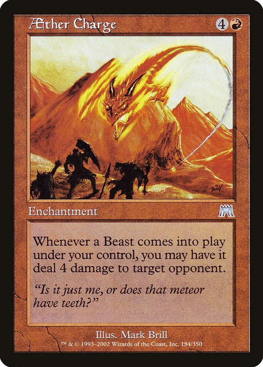 Image for Aether Charge (184) - Magic: The Gathering