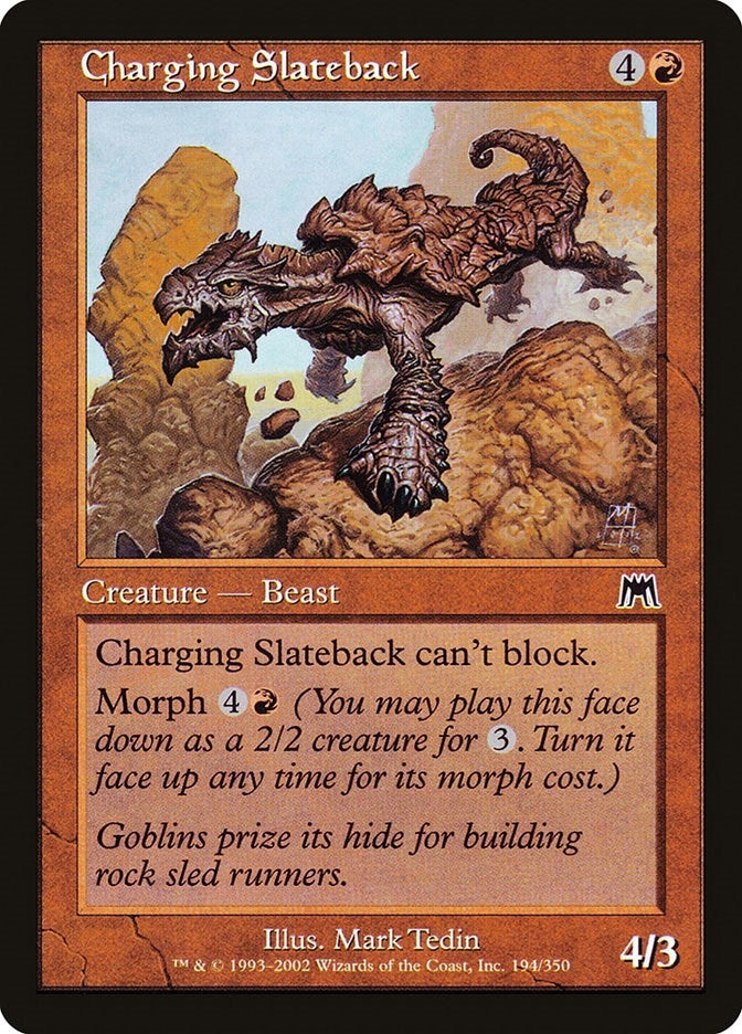 Image for Charging Slateback (194) - Magic: The Gathering