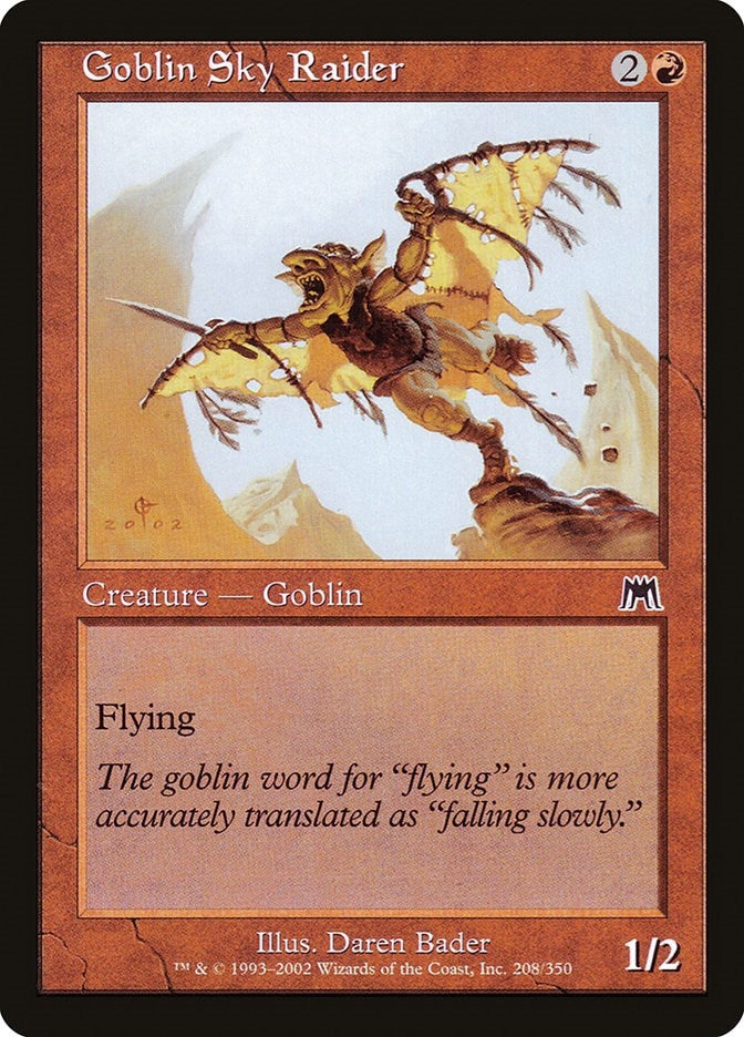 Image for Goblin Sky Raider (208) - Magic: The Gathering