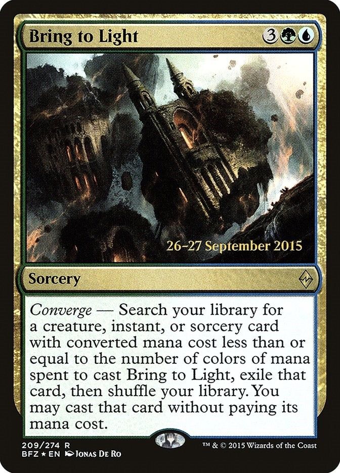 Image for Bring to Light (209) - Magic: The Gathering