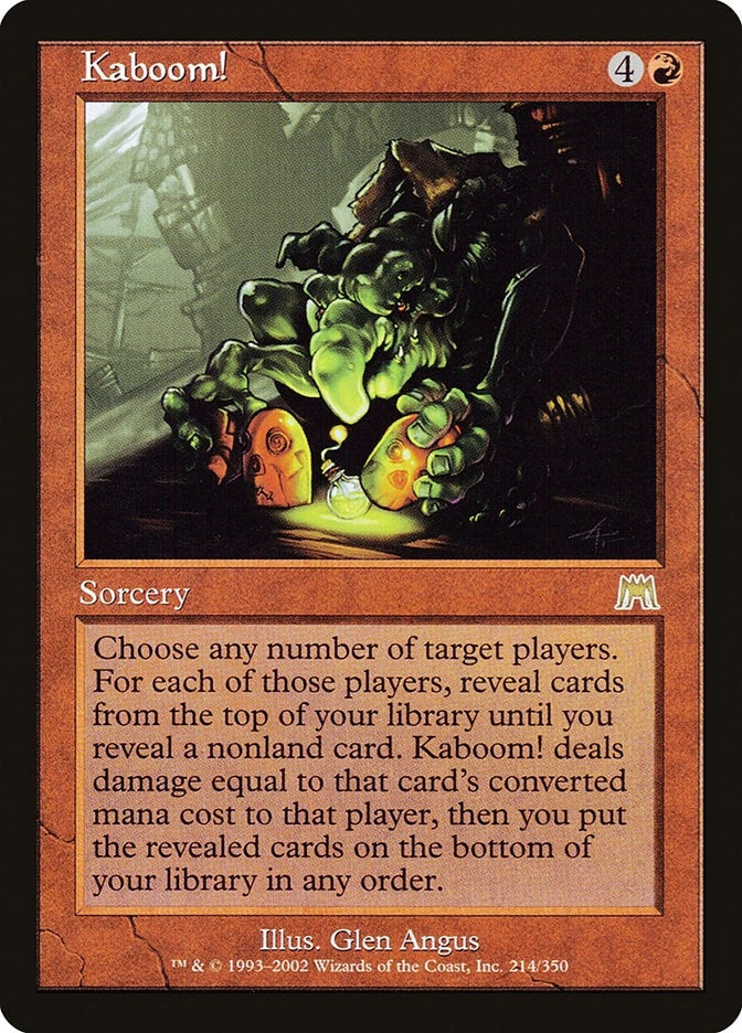 Image for Kaboom! (214) - Magic: The Gathering