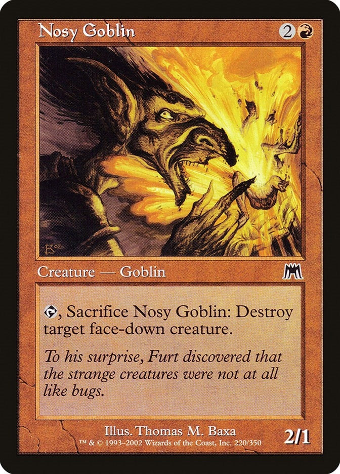 Image for Nosy Goblin (220) - Magic: The Gathering