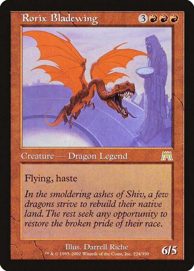 Image for Rorix Bladewing (224) - Magic: The Gathering