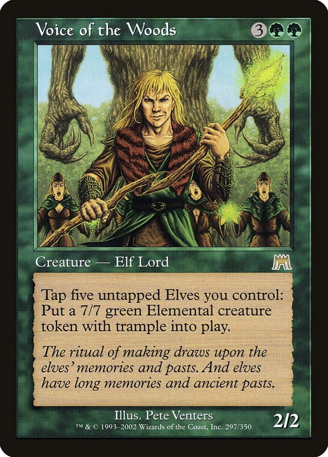 Image for Voice of the Woods (297) - Magic: The Gathering