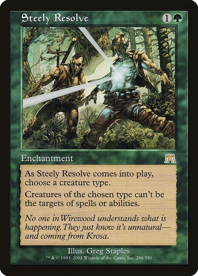 Image for Steely Resolve (286) - Magic: The Gathering