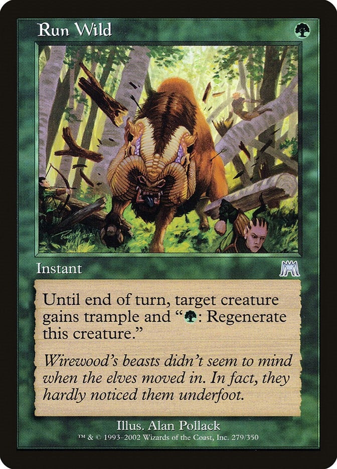 Image for Run Wild (279) - Magic: The Gathering
