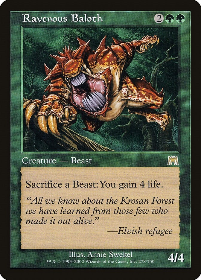 Image for Ravenous Baloth (278) - Magic: The Gathering