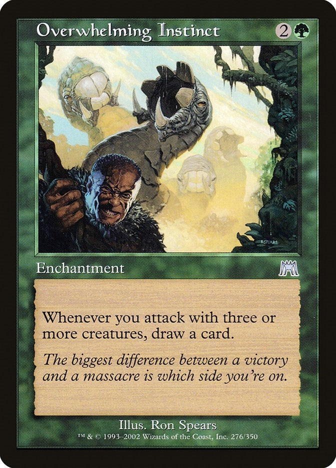 Image for Overwhelming Instinct (276) - Magic: The Gathering