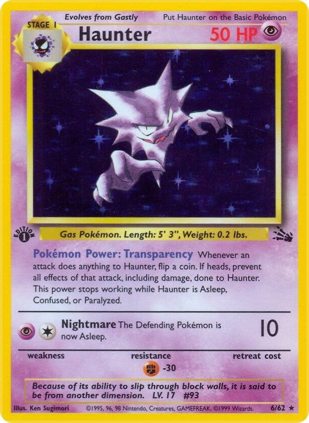 Image for Haunter (6) (06/62) - Pokemon