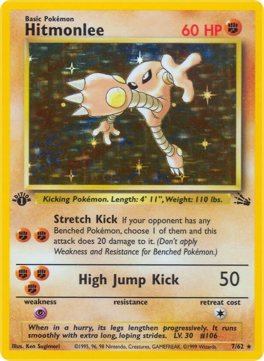Image for Hitmonlee (7) (07/62) - Pokemon